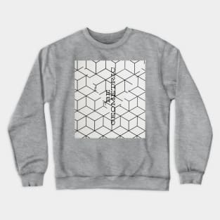 abstract geometric fun pattern Crewneck Sweatshirt